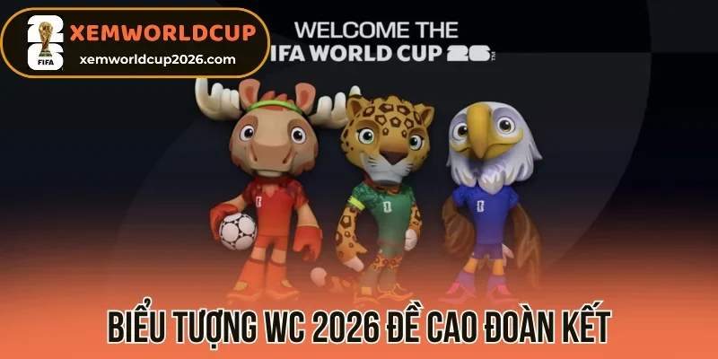 Biểu tượng WC 2026 đề cao đoàn kết