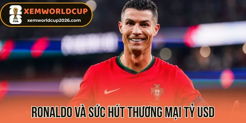 Ronaldo và sức hút thương mại tỷ USD