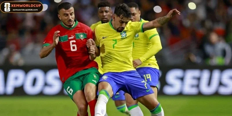 Đội hình chiến thuật dự kiến của Brazil vs Maroc