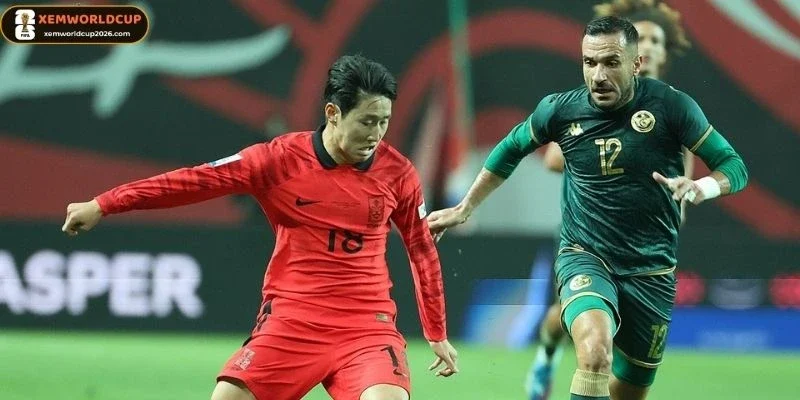 Đội hình và chiến thuật của Nam Phi vs Hàn Quốc